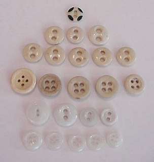 VINTAGE ANTIQUE CHINA CALICO CLOTHING BUTTONS CIVIL WAR  