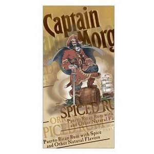 Captain Morgan Original Label Beach Towel