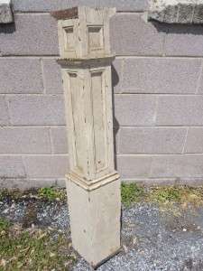 NICE ANTIQUE NEWEL POST VICTORIAN ~  