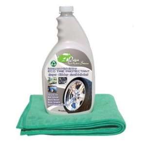  Eco Tire Shine, 32 Oz., Go Green, Waterless Car Wash Solution 
