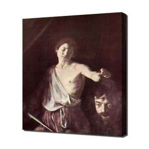 Caravaggio Davide   Canvas Art   Framed Size 40x60   Ready To Hang