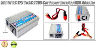   to 220V AC Electrical Car Battery UPS Converter Inverter USB Adapter