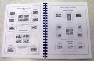 USA STAMP COLLECTING KIT ALBUM+STAMPS+HINGES+GUIDE+MORE  