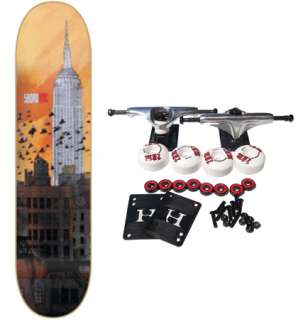 5BORO Complete Skateboard NEW YORK CITY PIGEON FLOCK  