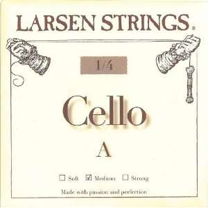  Larsen Fractional Cello Strings   Set, 1/4, Mixed/Mixed 