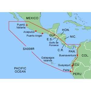  Bluechart Central America West Digital Map Electronics