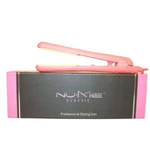 Nume 1.25 Ceramic Ion Pink Flat Iron / Hair Straightener (Nu Me) Dual 