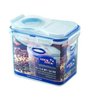  Lock & Lock Rectangular Food Container with Flip Lid, Tall 