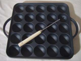 Takoyaki Cast Iron Cooking Plate  