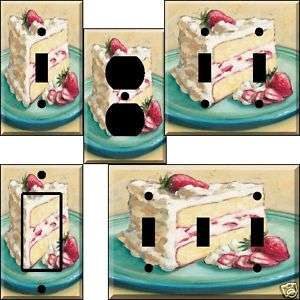 food ga Cake Light Switch Plate Cover switchplate  