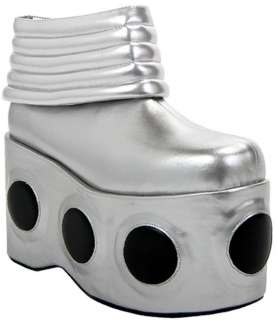 KISS Rock the Nation Spaceman Costume Boots Adult Large  