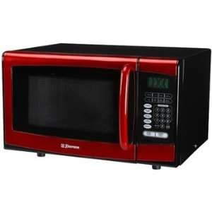   MW8999RD 900 Watt Microwave Oven   Red By EMERSON