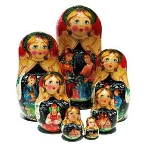  GreatRussianGifts Children nesting doll (7 pc) Toys 