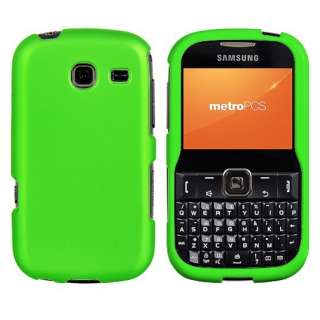   Rubberized HARD Case Phone Cover for Cricket Samsung Comment  