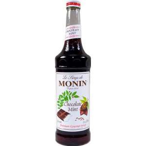 Monin Chocolate Mint Syrup, 750 ml  Grocery & Gourmet Food
