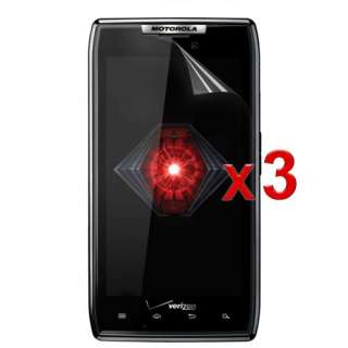 Pack Crystal Clear Full LCD Screen Protector for Motorola Droid 