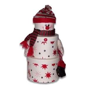 Snowman Stacking Gift Christmas Present Grocery & Gourmet Food