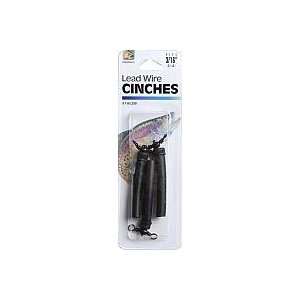  LEAD CINCHES 3/16^ BLK 3PK