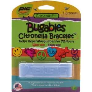  Citronella Wide Band Bracelets Mosquito Repellent [Set of 