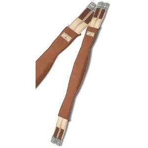  Classic Equine Soft Touch Shaped Jump Girth Brown, 50 