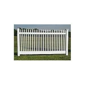  Vinyl Fencing   Classic Picket   Straight Top   60 High X 
