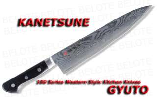 Kanetsune Damascus 240mm GYUTO Kitchen Knife KC 101 NEW  
