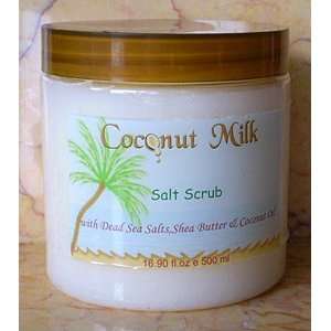 Coconut Milk With Dead Sea Salts, Shea Butter & Coconut Oil Salt 16.9 