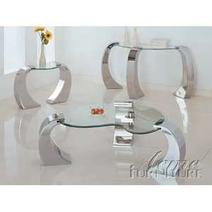  Glass Top Coffee/End Table Set Item # A07570