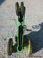 1950s~ VINTAGE SMALL JOHN DEERE MDL 60 PEDAL TRACTOR (NR)  