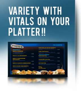 Simple to Use Digital Menu Boards for Restaurants, Cafes and Deli