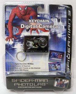 Sakar Spider Man 3 Keychain Digital Camera #93045 NEW  