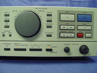 Panasonic Professional Digital Audio Tape Deck DAT Recorder SV 3700PP 