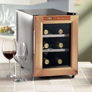   Silent 6 Bottle Wine Refrigerator (Copper)