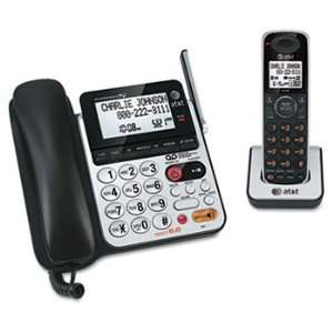 CL84100 Corded/Cordless DECT 6.0 Phone System W/ Answering Machine 