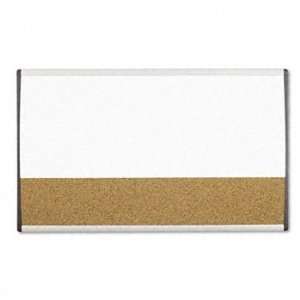 Quartet ARCCB3018   Magnetic Dry Erase/Cork Board, Painted Steel, 18 x 