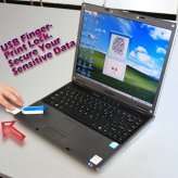 USB Fingerprint Security Lock Flash Disk (8GB)  