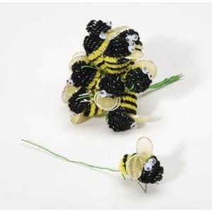  Chenille Bumble Bees   Package of 144 for Crafts 