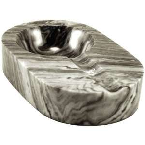  Cuban Crafters Oval Marble Stone Ashtray for 1 Cigar