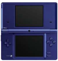 View of the Nintendo DSi White closed
