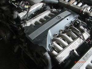 BMW E38 V12 ENGINE MOTOR 750iL 750 850Ci 850i 850 750 NOT WORKING 