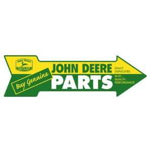  John Deere Parts Metal Arrow Sign