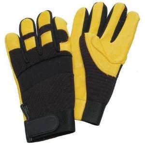  Leather Mechanics Gloves, Deerskin Mechanics Glove,Size 