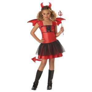 Lets Party By California Costumes Devil Darling Child Costume / Black 