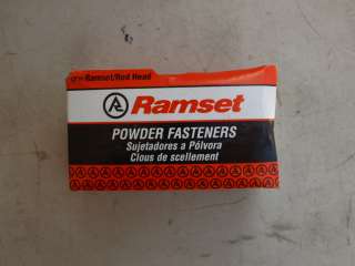 Ramset 1515 Powder Fastener 2 3/8 Drive Pins (100)  