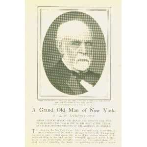    1902 New York Businessman Abram Stevens Hewitt 