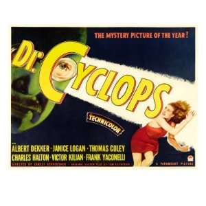  Dr. Cyclops, Albert Dekker, Janice Logan, 1940 Movie 