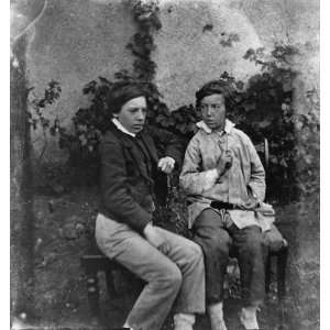  Alexander Graham Bell and Edward Charles Bell, full length 