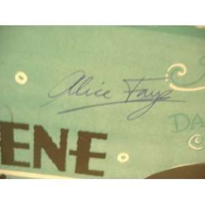 Faye, Alice Sheet Music Signed Autograph Sally Irene And Mary 1937 Uk 