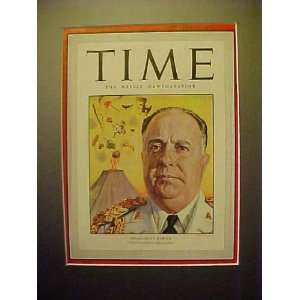 Anastasio Somoza November 15, 1948 Time Magazine Professionally Matted 