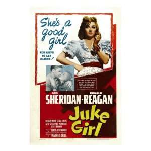 Juke Girl, Ronald Reagan, Ann Sheridan; Center Ann Sheridan, 1942 